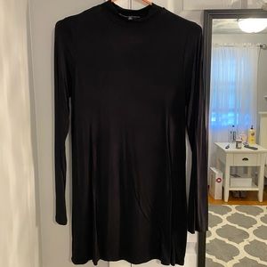 Lulus black shirt with slit